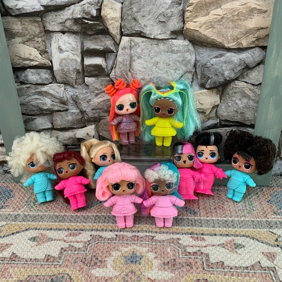 2018 Full Set 10 LOL Surprise Doll Makeover #Hairgoal Series Ultra Rare Complete